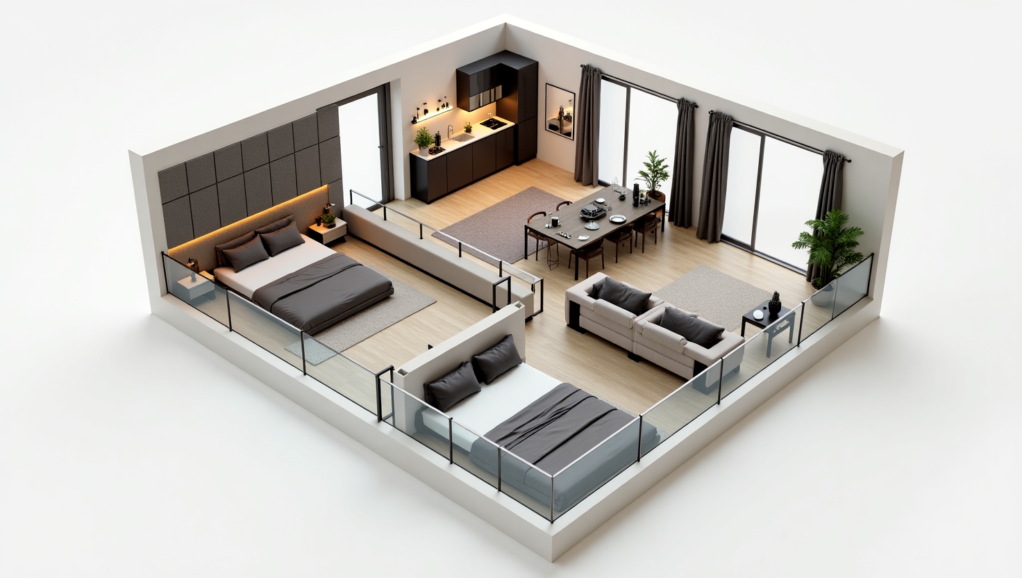 5 BHK + SERVANT Floor Plan
