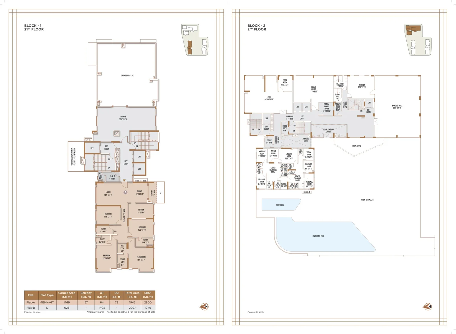 3 BHK Floor Plan